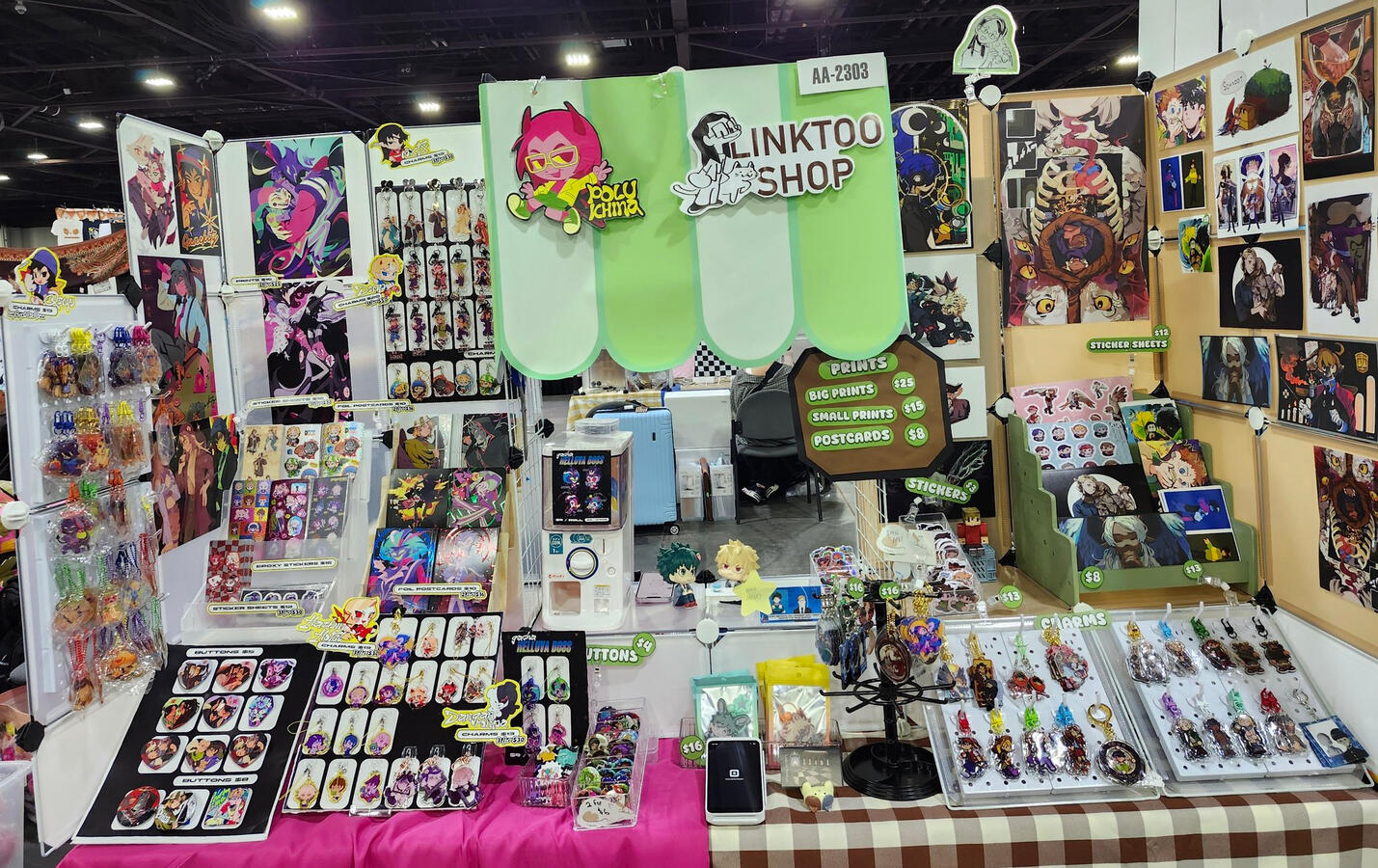 Shared Booth with Polukhina