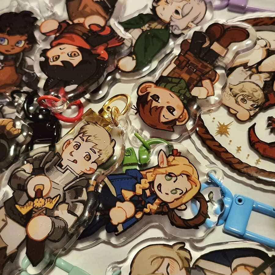 Dungeon Meshi Charms