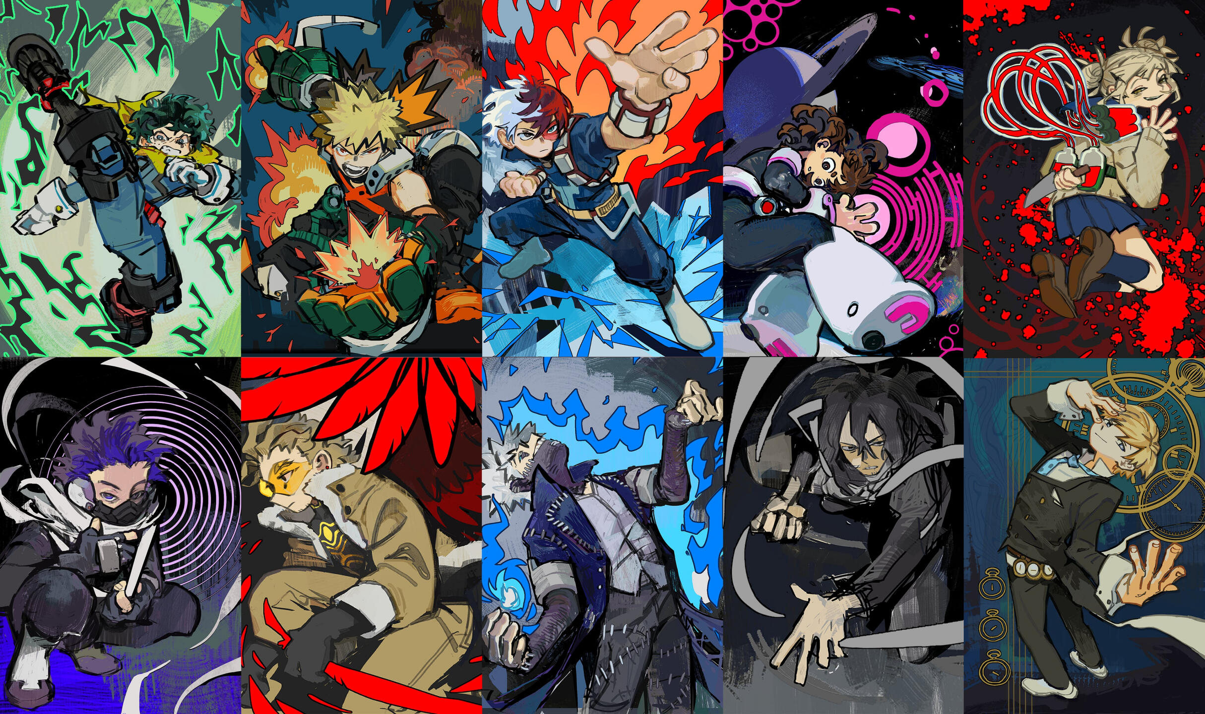 MHA Foil Prints